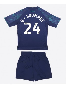 Detské Futbalové oblečenie Leicester City Boubakary Soumare #24 2025-26 Krátky Rukáv - Preč (+ trenírky)